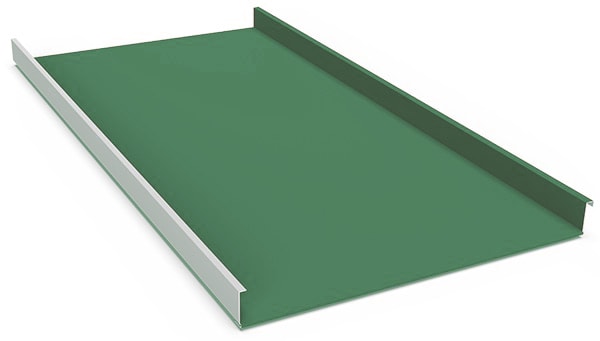 Mechanically Seamed Metal Roofing Panel