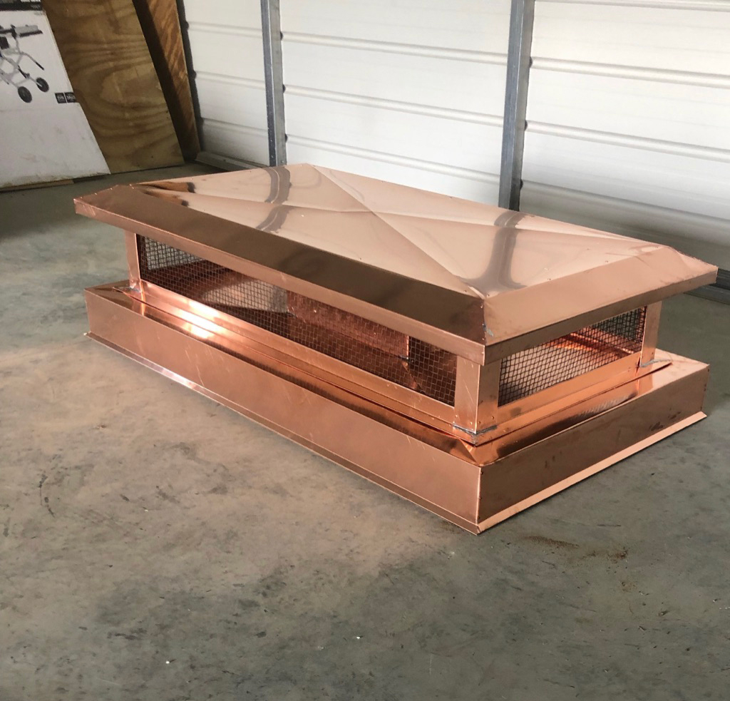 Copper Chimney Caps